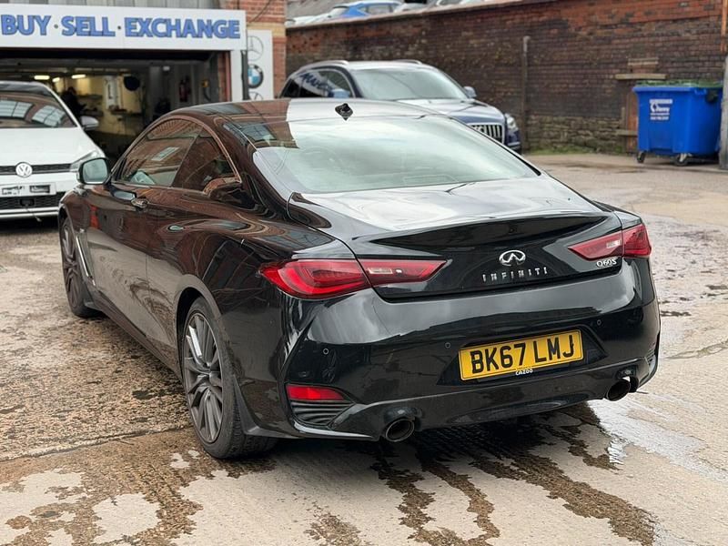 Used Infiniti Q60 Sport Tech 211 HP (155 kW) 2017 Black Coupe