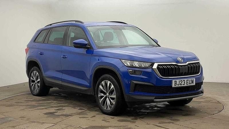Energy blue Used 2023 Skoda Kodiaq SE Drive SUV | £26,495 (Super price) - Image 1/4