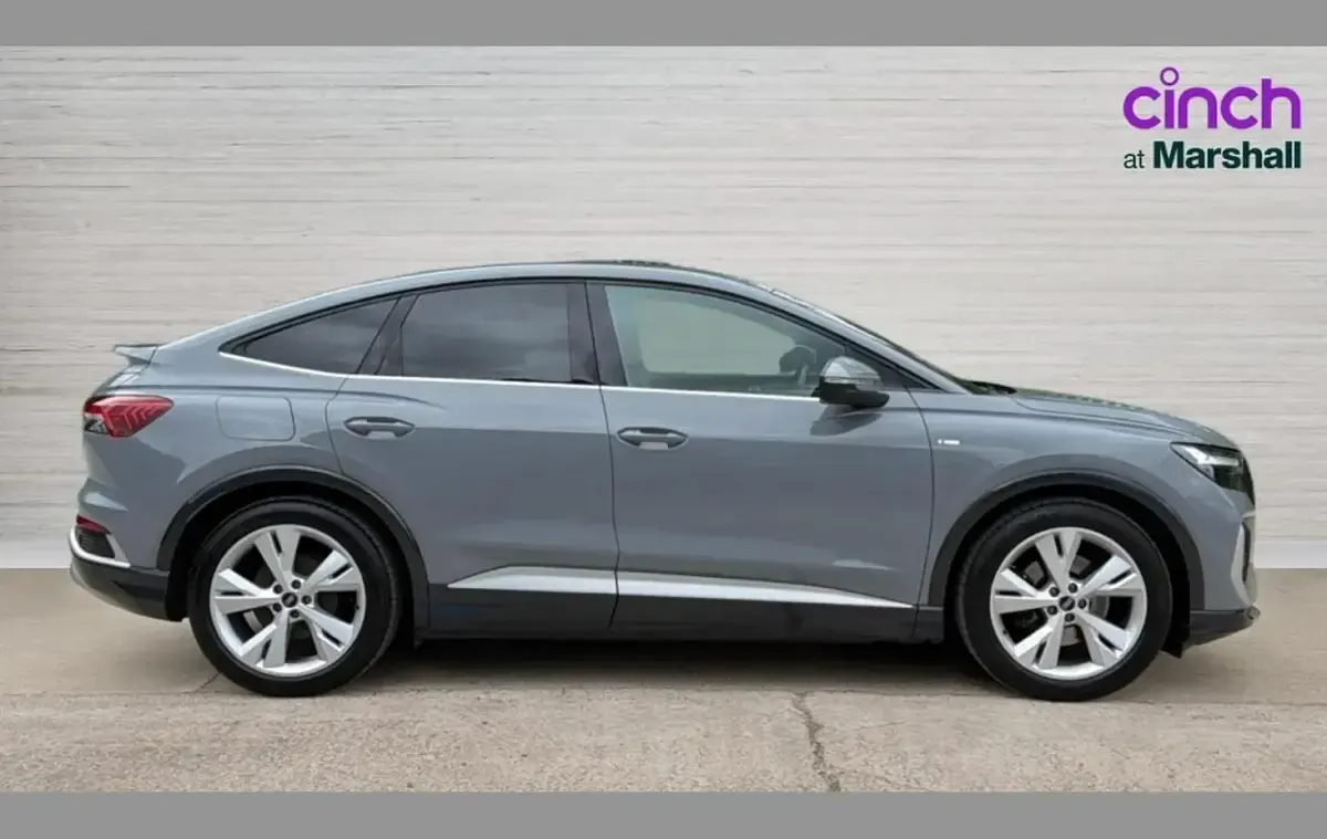 Used Audi Q4 e-tron S-Line 125 kW (170 HP) 2022 Grey SUV