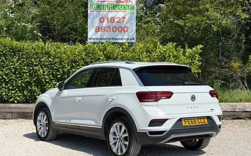 Usado VW T-Roc SEL 150 HP (110 kW) 2018 Branco SUV