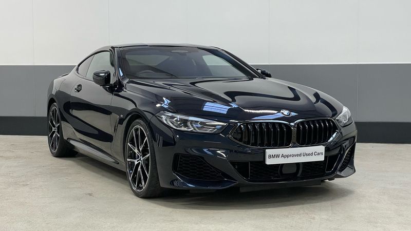 Black Used 2021 BMW 840 Comfort Edition Coupe | £38,259 (Fair price) - Image 1/4