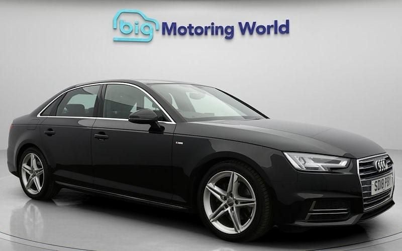 Used 2018 Audi A4 S-Line Sedan | £15,800 (Fair price) - Image 1/4