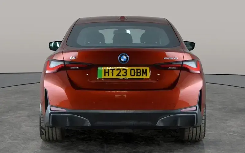 Used BMW i4 Sport Line 250 kW (340 HP) 2023 Orange Sedan