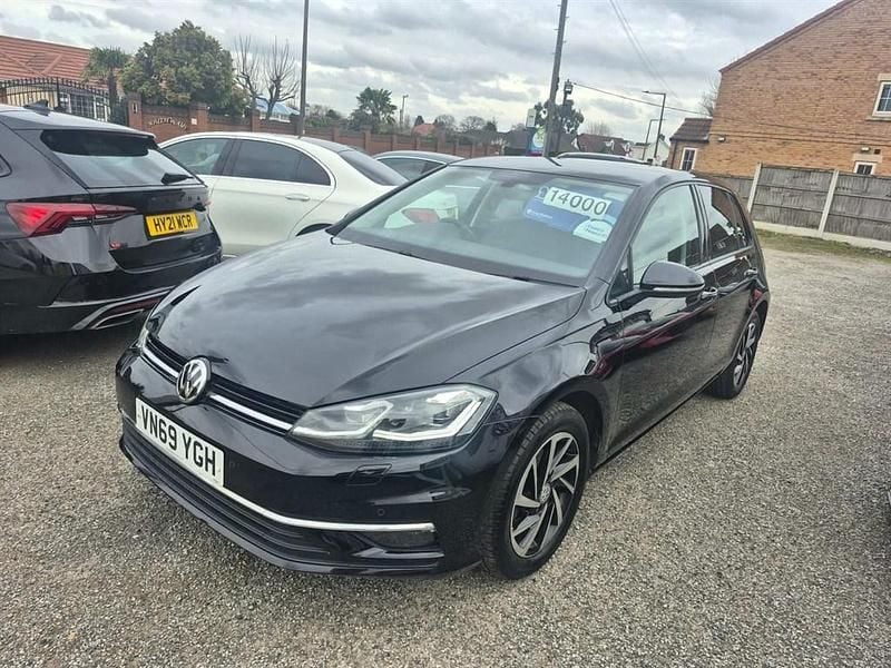 Used VW Golf VII Edition 150 HP (110 kW) 2019 Black Hatchback