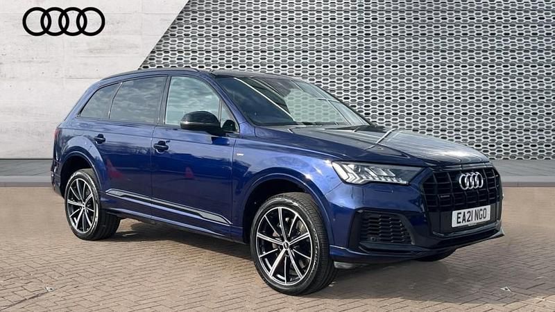 Used Audi Q7 Black Edition 340 HP (250 kW) 2021 Grey SUV
