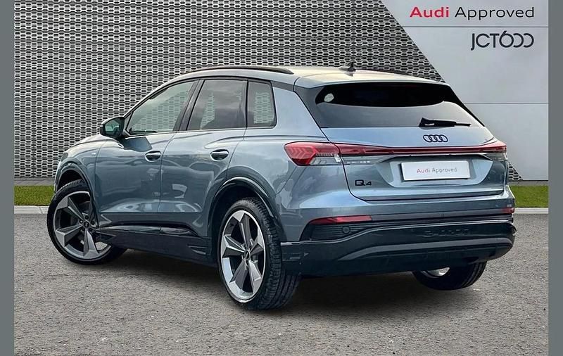 Used Audi Q4 e-tron Black Edition 206 kW (281 HP) 2026 Blue SUV