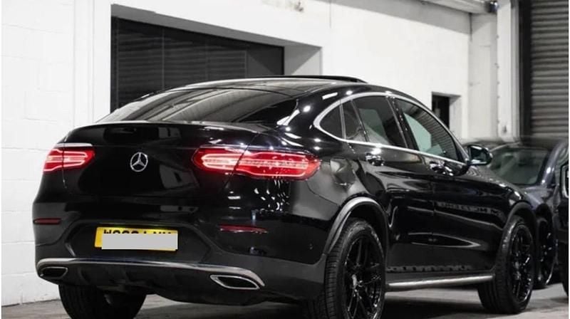 Used Mercedes GLC350 AMG Line Premium 2017 Black Coupe