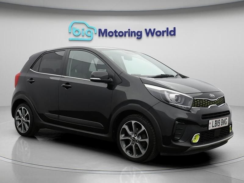 Black Used 2019 Kia Picanto X-Line Hatchback | £11,600 (Fair price) - Image 1/4