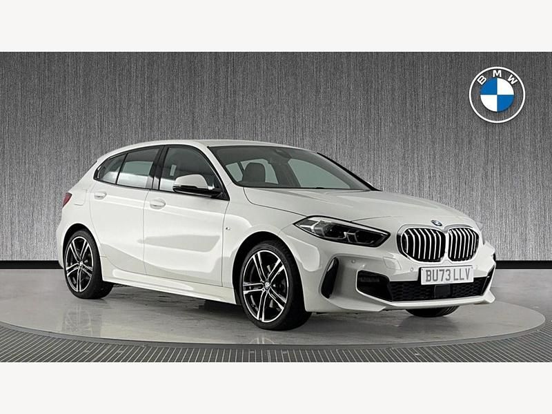 White Used 2023 BMW 118 M Sport Hatchback | £22,499 (Fair price) - Image 1/3