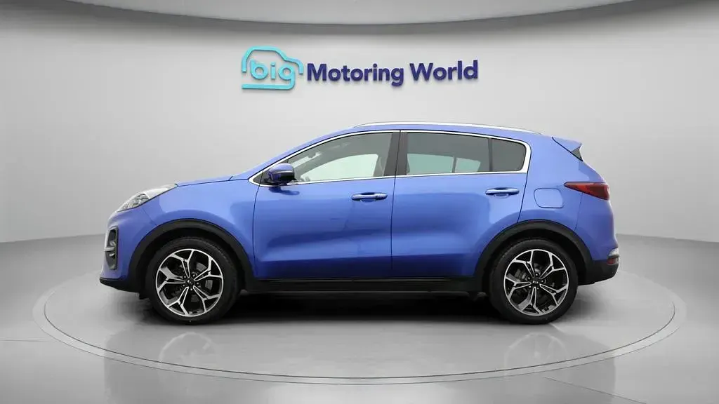 Used Kia Sportage GT-Line 134 HP (98 kW) 2021 Blue SUV