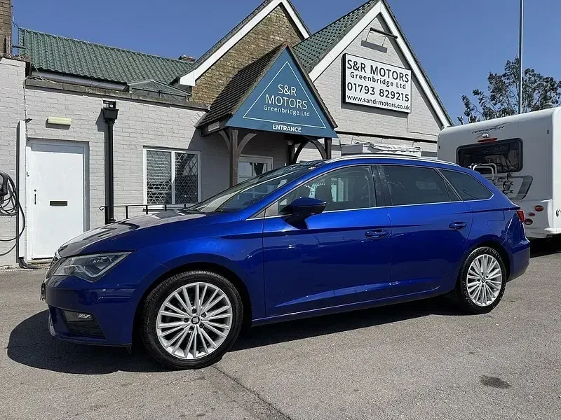 Used Seat Leon XCELLENCE Lux 2019 Blue Estate