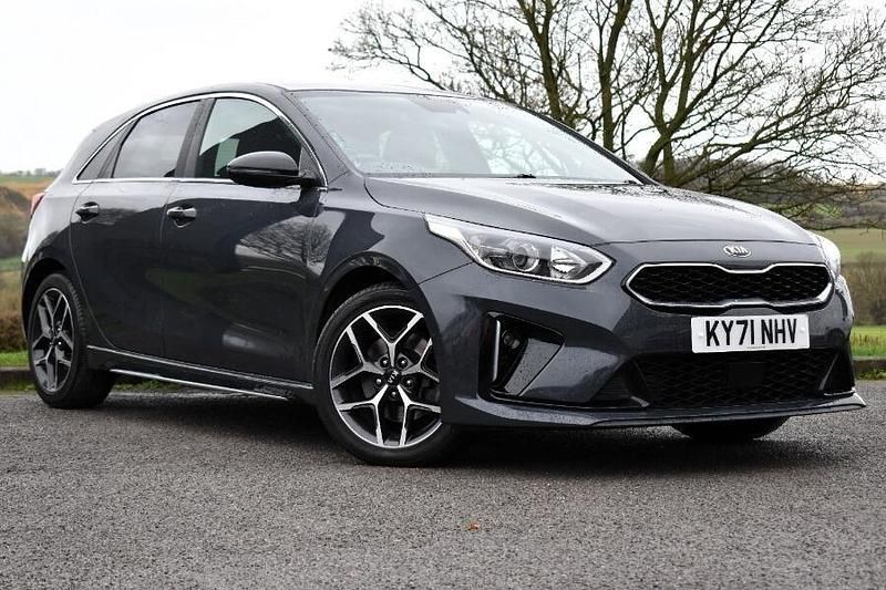 Grey Used 2021 Kia Ceed GT GT-Line Hatchback | £14,998 (Fair price) - Image 1/4