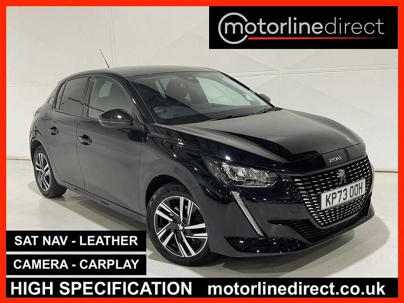 Black Used 2023 Peugeot 208 Allure+ Hatchback | £12,275 (Good price) - Image 1/4
