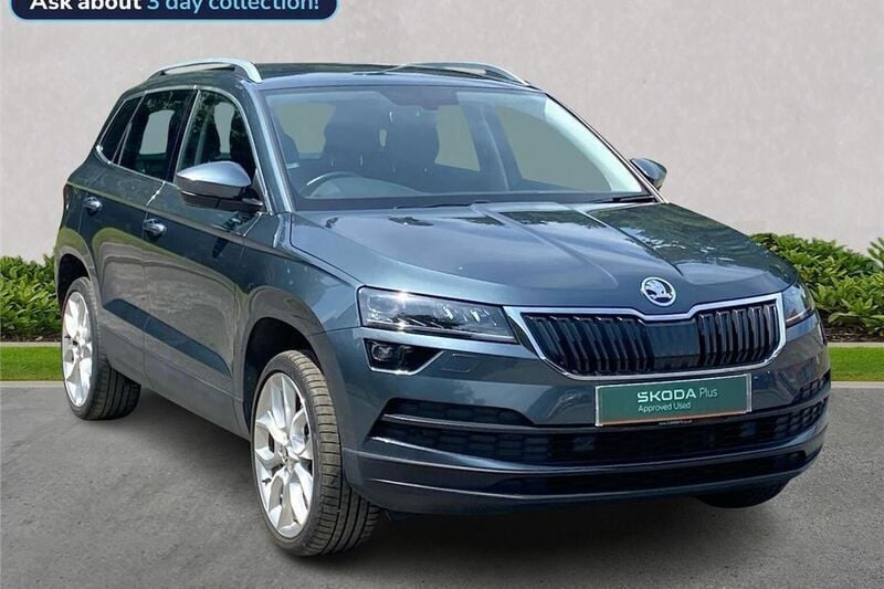 Grey Used 2020 Skoda Karoq SE SUV | £18,777 (Fair price) - Image 1/4