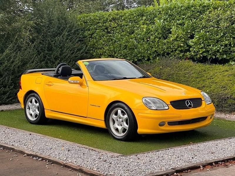 Yellow Used 2000 Mercedes SLK230 Cabriolet | £2,295 - Image 1/4