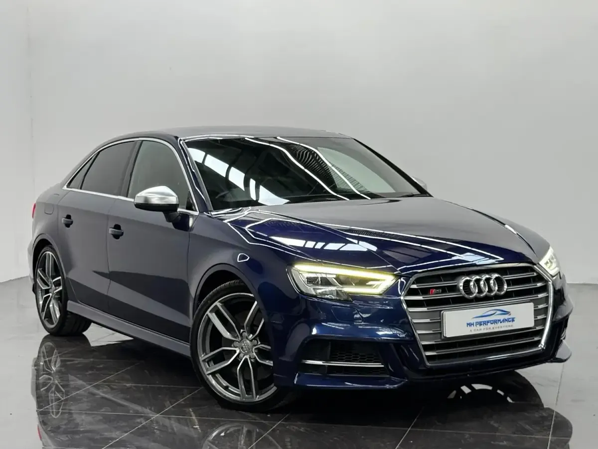 Used Audi S3 2018 Blue Sedan