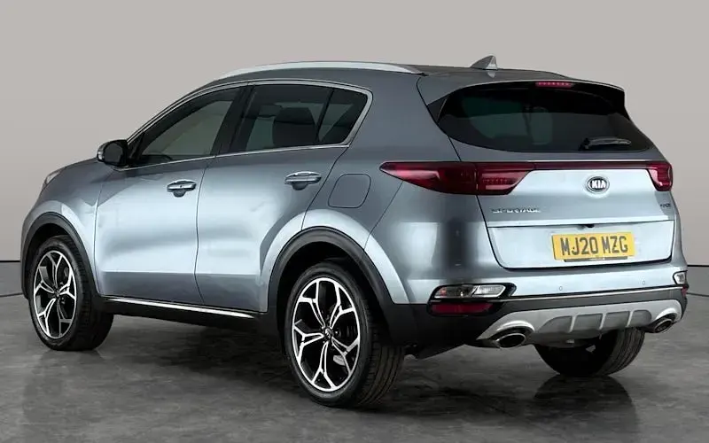 Used Kia Sportage GT-Line 177 HP (130 kW) 2020 Silver SUV