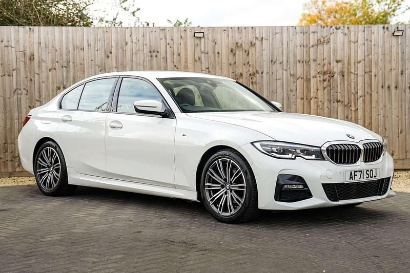 White Used 2021 BMW 318 M Sport Sedan | £19,663 (Good price) - Image 1/4