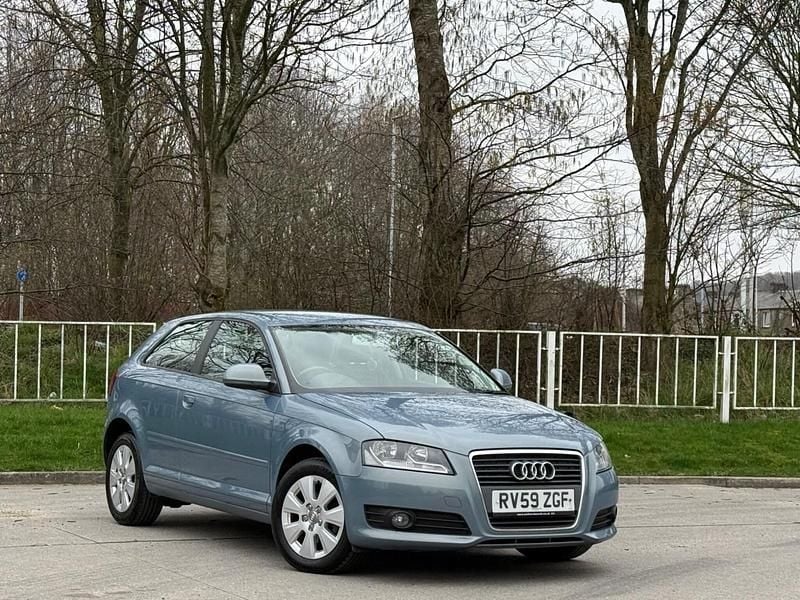Used Audi A3 2009 Blue Hatchback