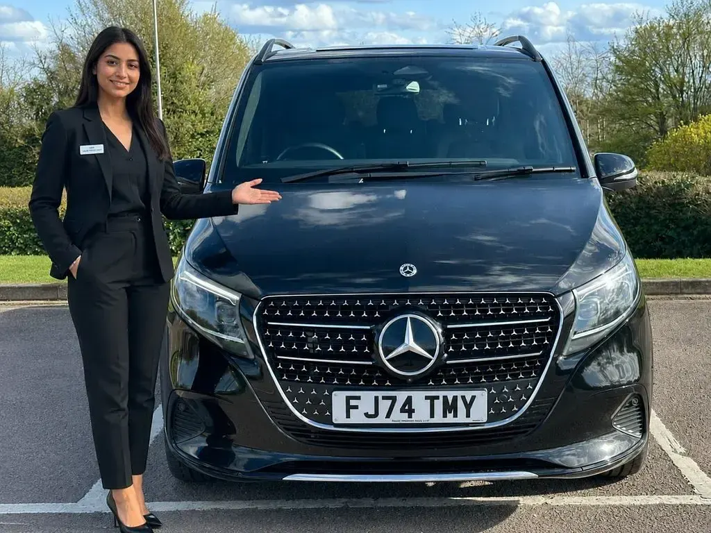 Used Mercedes V300 Premium 2024 Black MPV