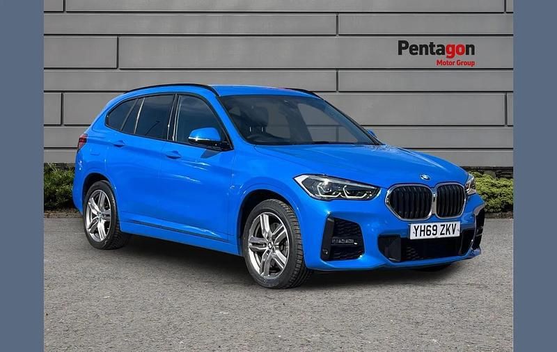 Used BMW X1 M Sport 188 HP (138 kW) 2019 Blue SUV