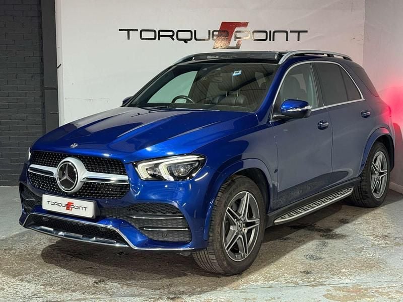Blue Used 2019 Mercedes GLE300 AMG Line Premium Plus SUV | £36,750 (Good price) - Image 1/4