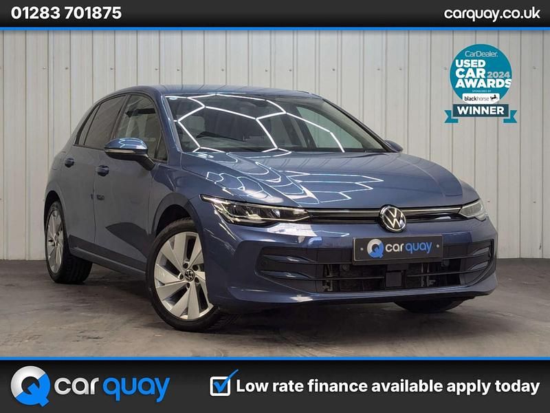 Blue Used 2024 VW Golf VIII Match Hatchback | £19,495 (Good price) - Image 1/4