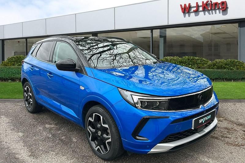 Used Vauxhall Grandland X Ultimate 130 HP (95 kW) 2023 Blue SUV