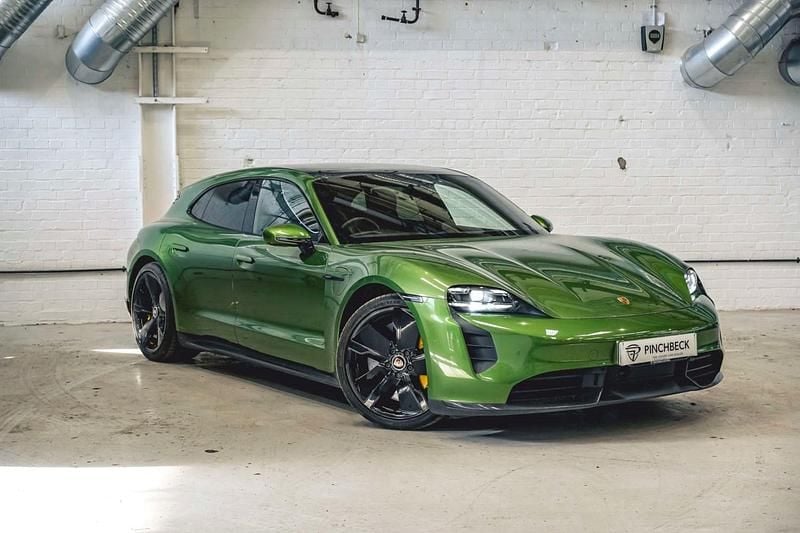 Used Porsche Taycan Sport Turismo 559 kW (761 HP) 2022 Green Estate
