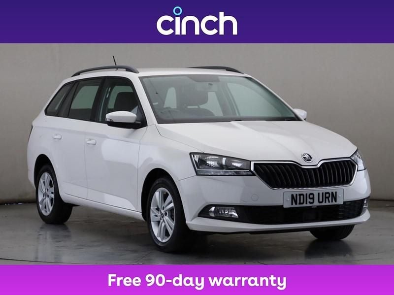 White Used 2019 Skoda Fabia SE Estate | £10,549 (Fair price) - Image 1/3