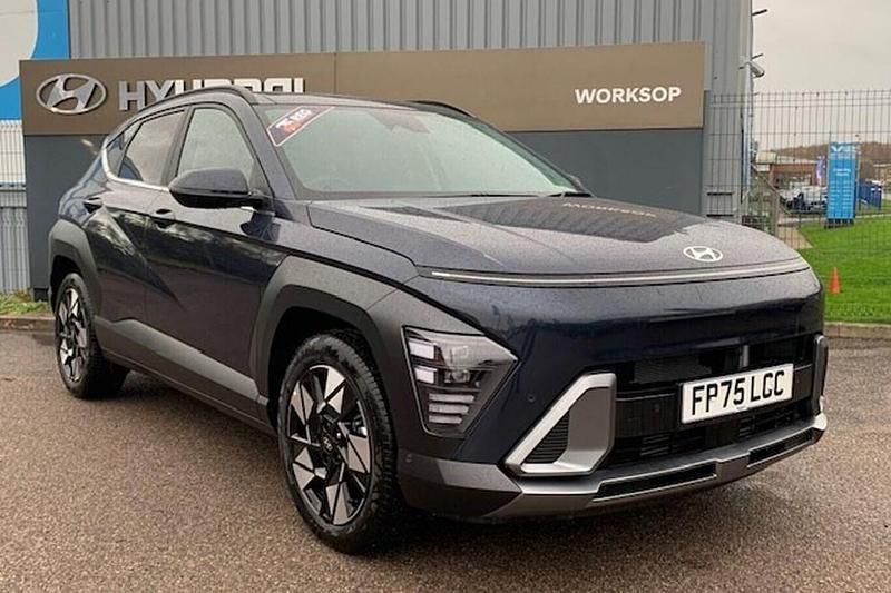 Blue New 2025 Hyundai Kona Ultimate SUV | £26,497 (Super price) - Image 1/1