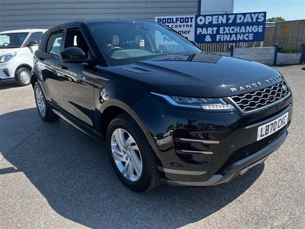 Black Used 2020 Land Rover Range Rover evoque R-Dynamic SUV | £22,995 (Fair price) - Image 1/4