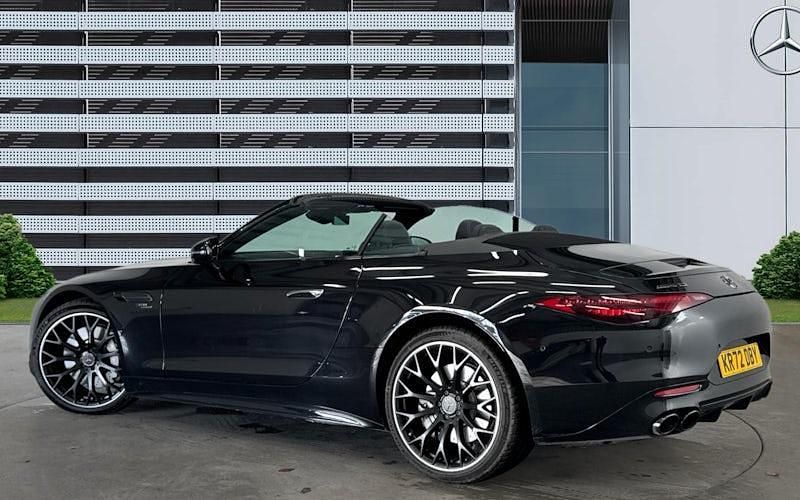 Used Mercedes SL43 AMG Premium Plus 381 HP (280 kW) 2023 Black Cabriolet