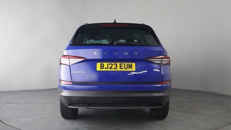 Used Skoda Kodiaq SE Drive 150 HP (110 kW) 2023 Energy blue SUV