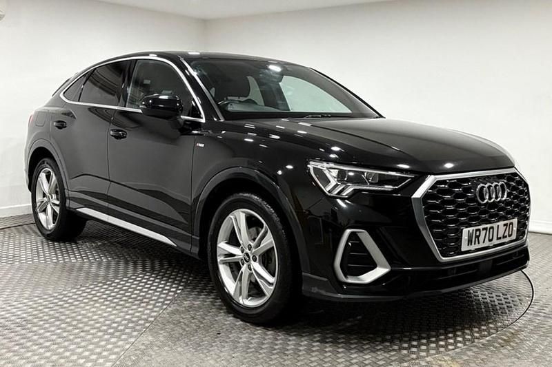 Black Used 2020 Audi Q3 Sportback S-Line SUV | £17,995 (Expensive) - Image 1/1