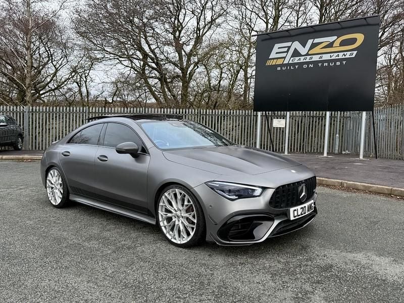 Used Mercedes CLA45 AMG 421 HP (309 kW) 2020 Grey Coupe
