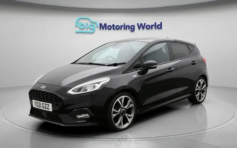 Used Ford Fiesta ST-Line X 125 HP (91 kW) 2021 Black Hatchback