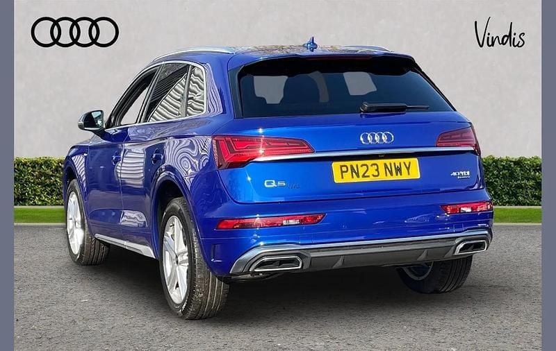 Used Audi Q5 S-Line 200 HP (147 kW) 2023 Blue SUV