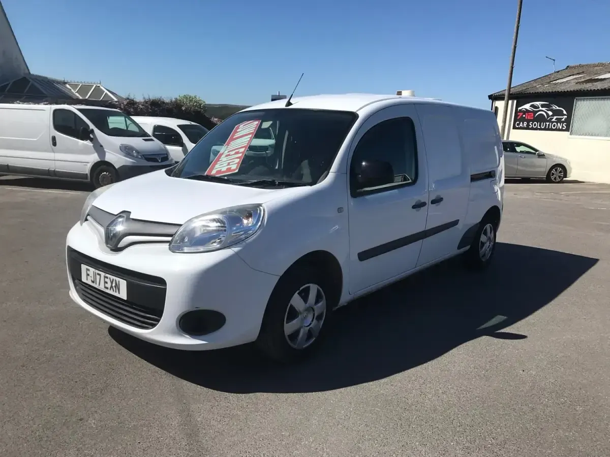 Gebraucht Renault Kangoo Business 90 PS (66 kW) 2017 Weiß Van / Kleinbus