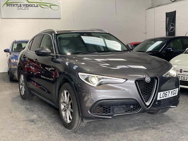 Grey Used 2018 Alfa Romeo Stelvio Edizione Speciale SUV | £12,795 (Expensive) - Image 1/4