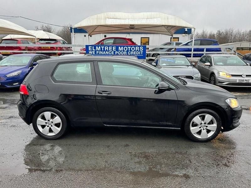 Used VW Golf VII SE 125 HP (91 kW) 2014 Black Hatchback