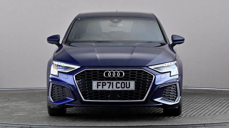 Used Audi A3 e-tron S-Line 204 HP (150 kW) 2021 Blue Hatchback