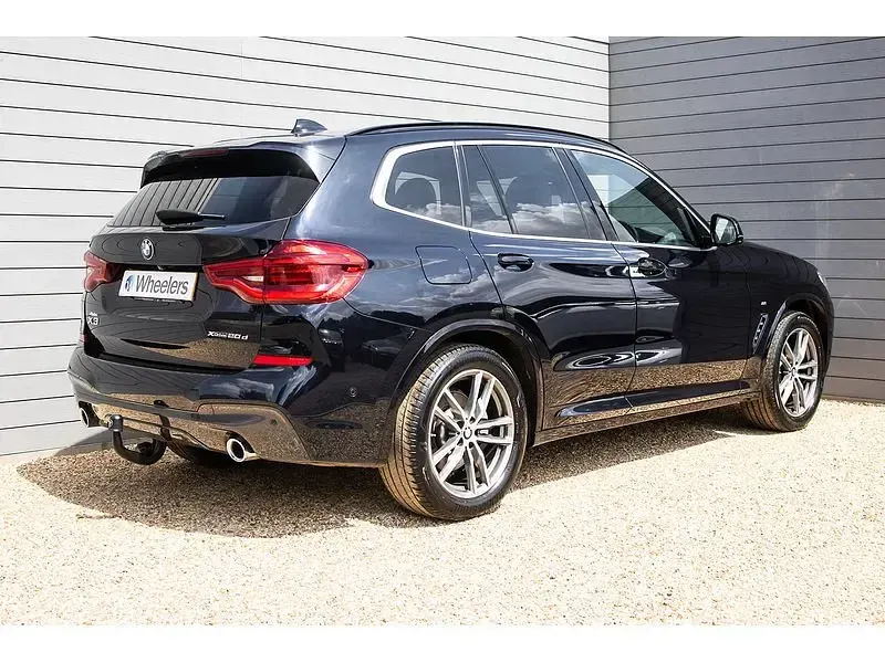 Used BMW X3 M Sport 187 HP (137 kW) 2018 Carbon black SUV