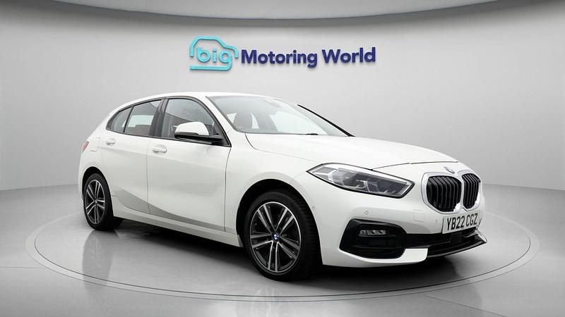 White Used 2022 BMW 116 Sport Line Hatchback | £17,100 (Good price) - Image 1/4