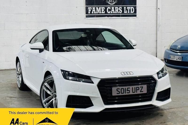 Used Audi TT S-Line 230 HP (169 kW) 2015 White Coupe