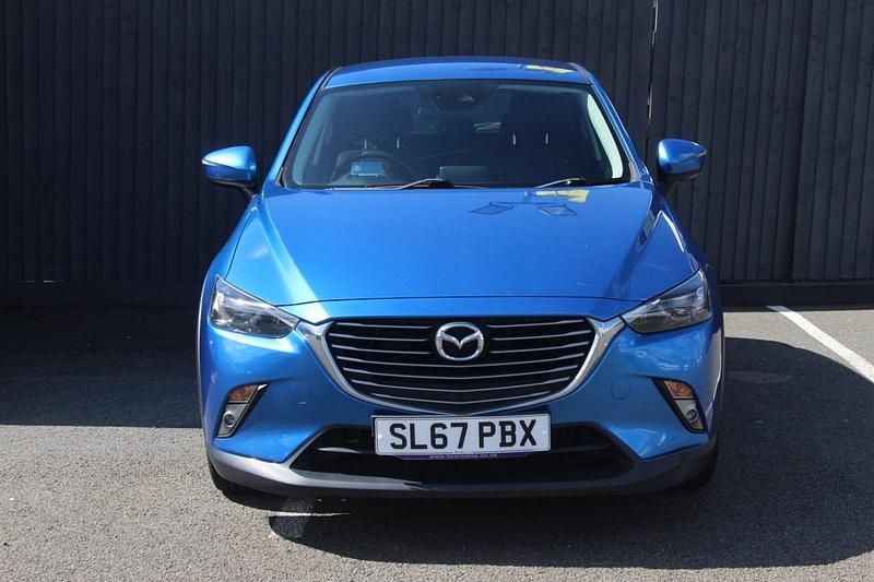 Begagnad Mazda CX-3 Inclusive 105 HK (77 kW) 2017 Blå SUV