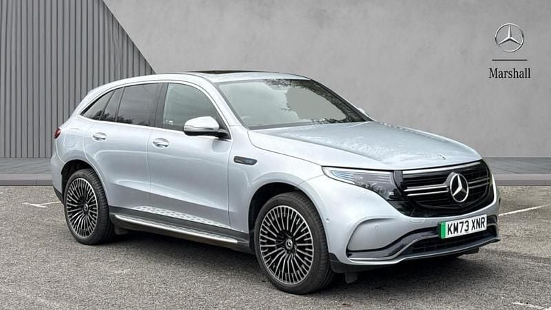 Used Mercedes EQC400 AMG Line Premium 300 kW (408 HP) 2023 Silver SUV