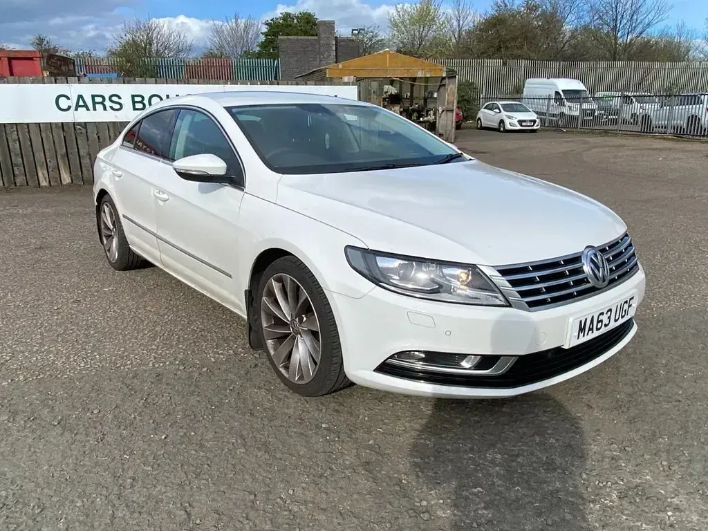 Used VW CC GT 177 HP (130 kW) 2013 White Sedan