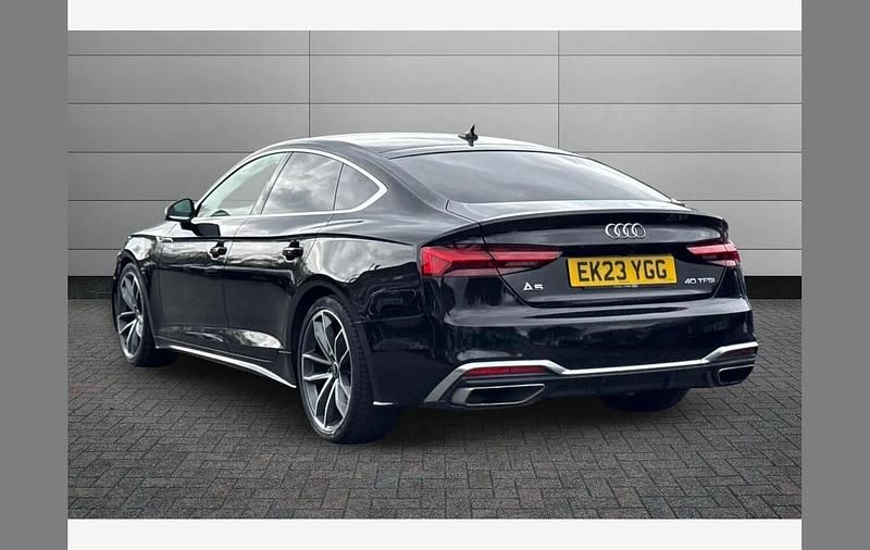Used Audi A5 Sportback S-Line 245 HP (180 kW) 2023 Black Hatchback