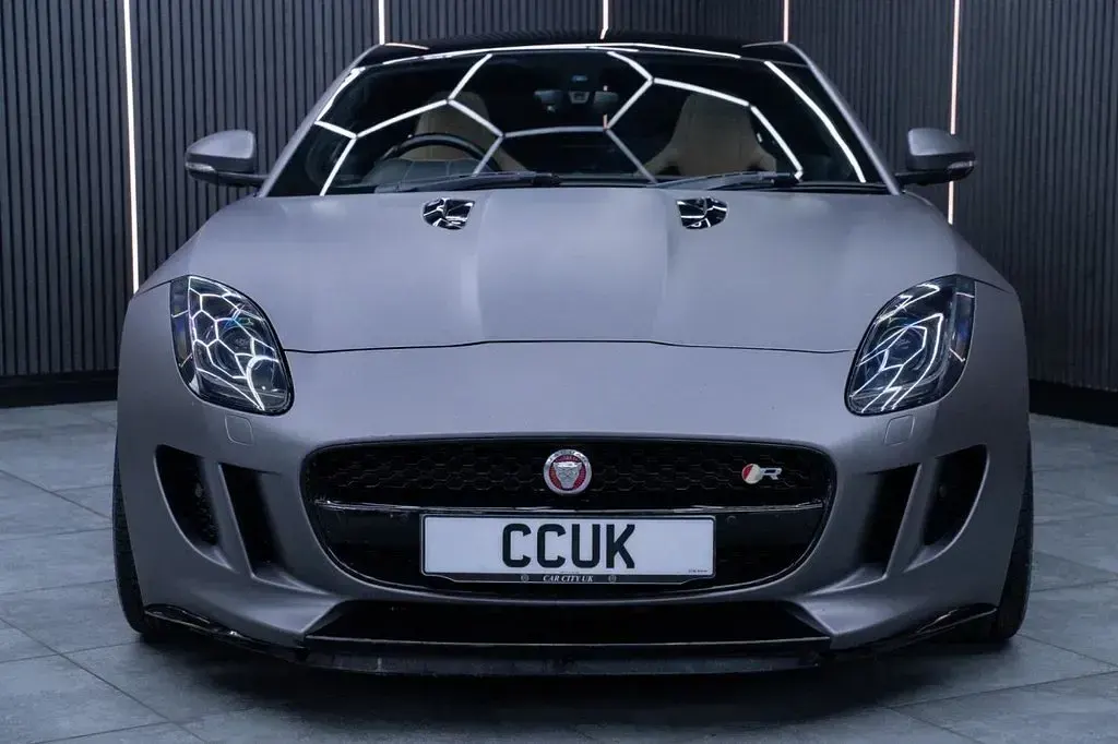 Used Jaguar F-Type R 550 HP (404 kW) 2014 Blue Coupe